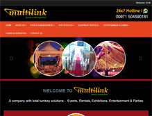 Tablet Screenshot of multilink-em.com
